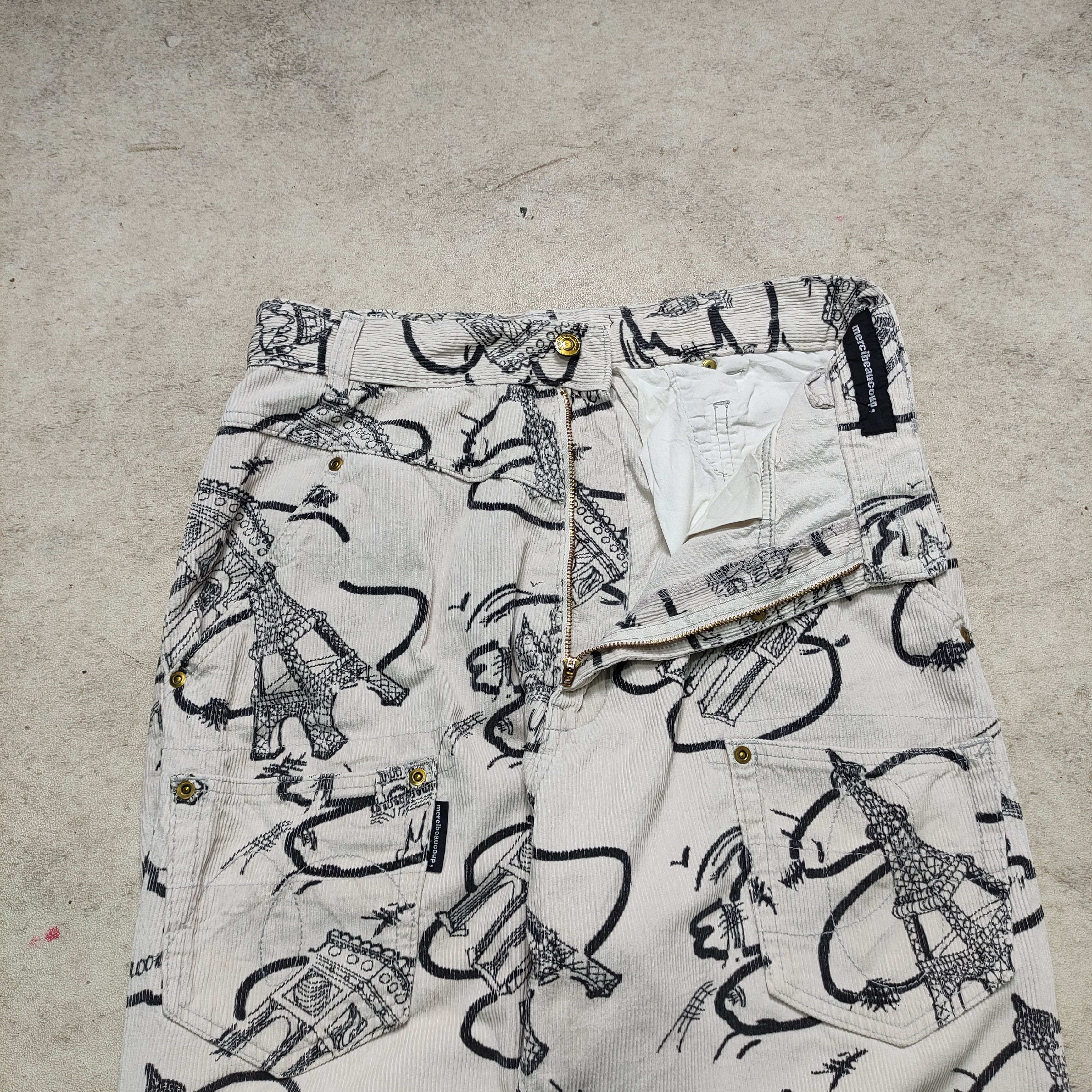 Issey Miyake Mercibeaucoup Paris Pattern Issey Miyake Size US 30 / EU 46 - 8 Thumbnail