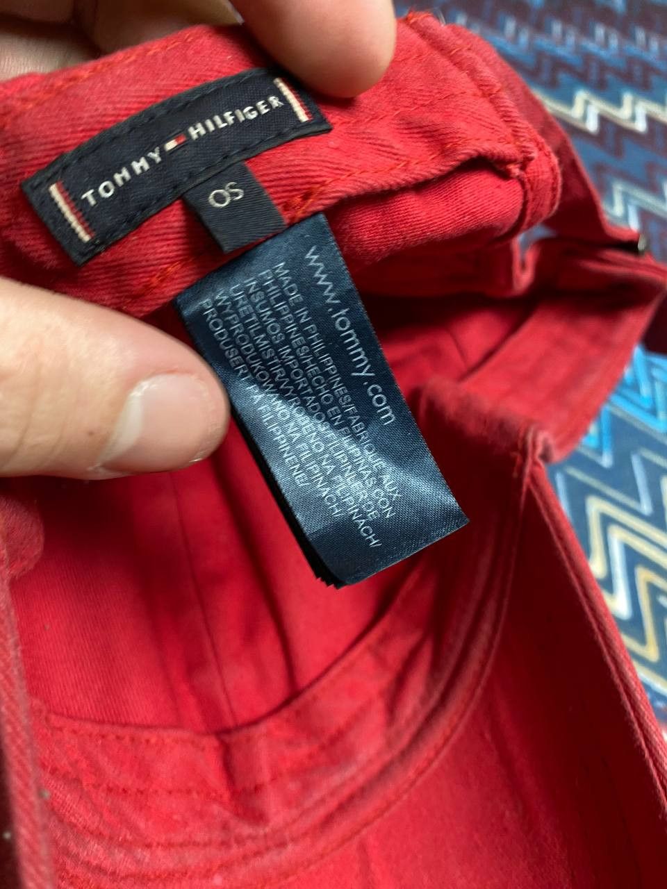 Tommy Hilfiger Hats red Vintage Tommy Hilfiger Cap Y2K streetwear Size ONE SIZE - 2 Thumbnail