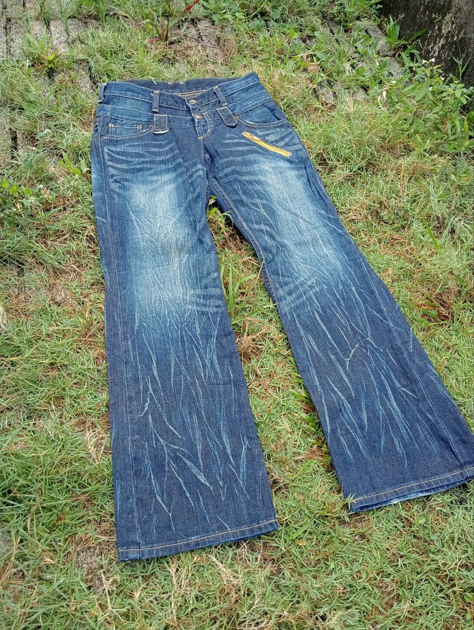 Vintage × Wrangler 🔥STEALS🔥Vintage Wrangler Double Waist Jeans Size US 28 / EU 44 - 2 Thumbnail