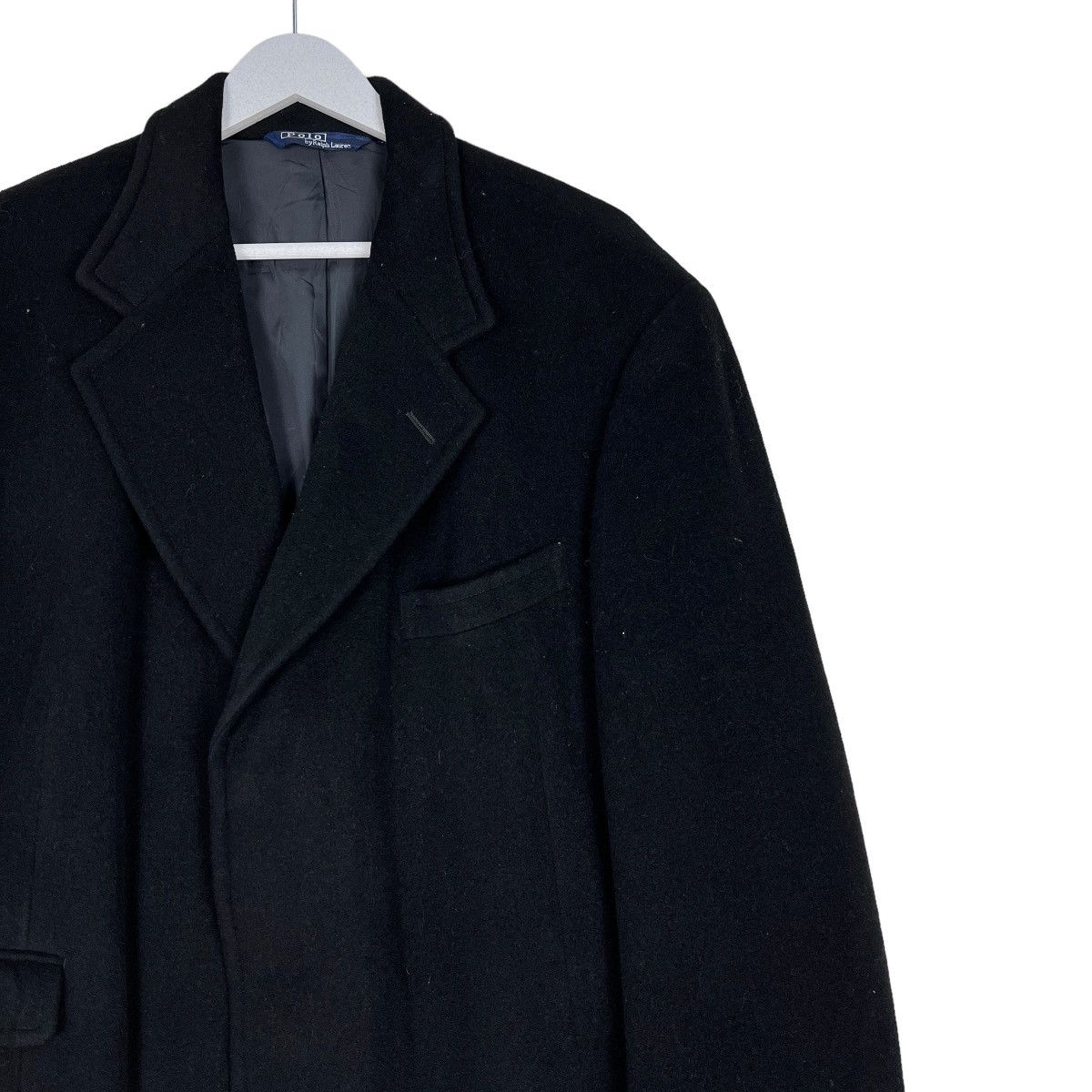 Polo Ralph Lauren 🔥 POLO RALPH LAUREN WOOL HAIR OVERCOAT Size US L / EU 52-54 / 3 - 7 Thumbnail