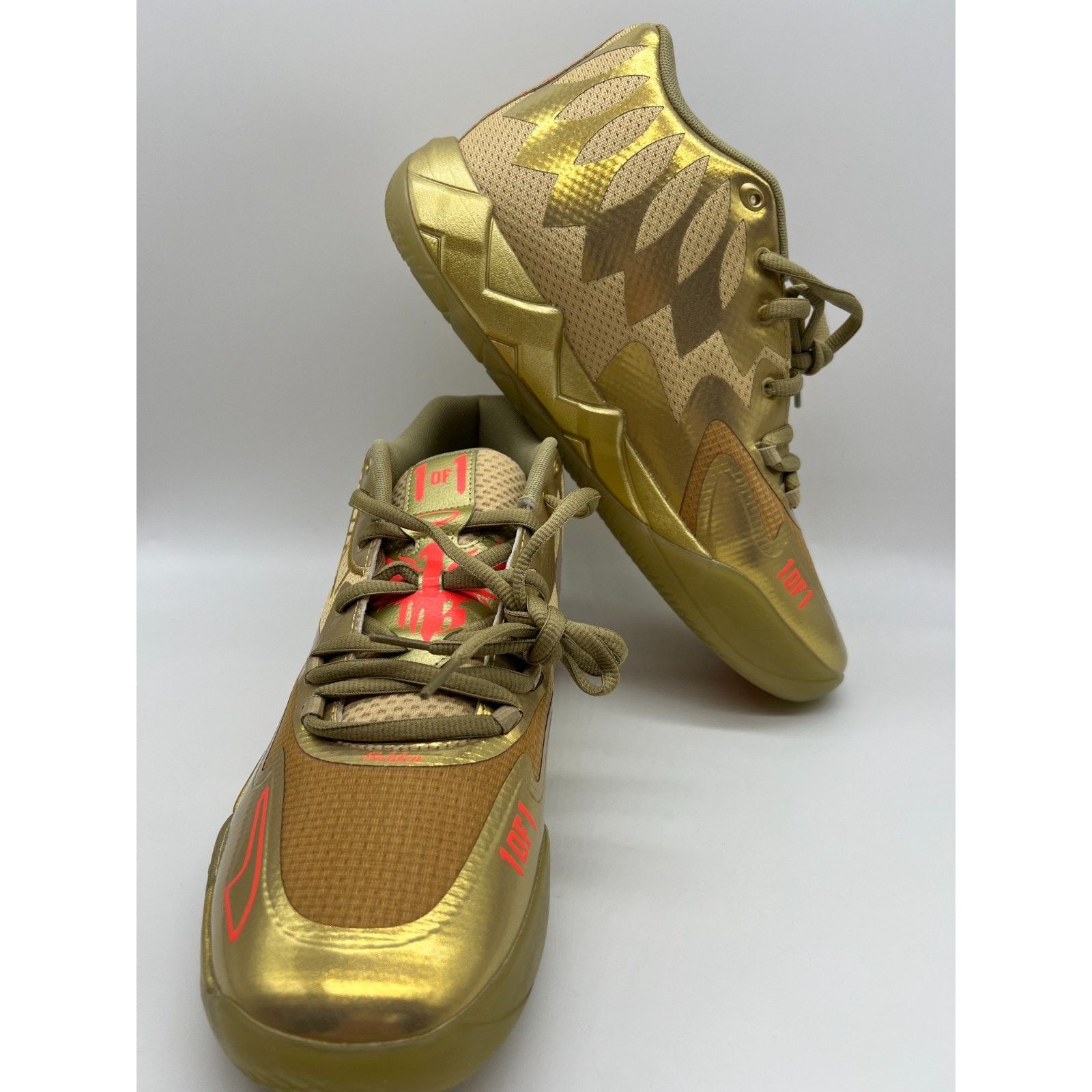 Puma Mb.01 Golden Child Size 11.5 NEW MENS PUMA x LAMELO BALL MB.01 Golden Child Basketball  main image 3