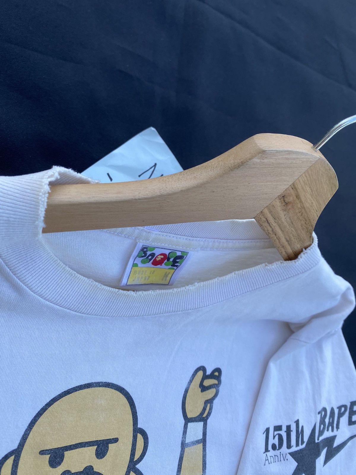 Bape Rare SS2008 BAPE Baby Milo x Nigo 15th Anniversary Tshirt Size US M / EU 48-50 / 2 - 18 Thumbnail