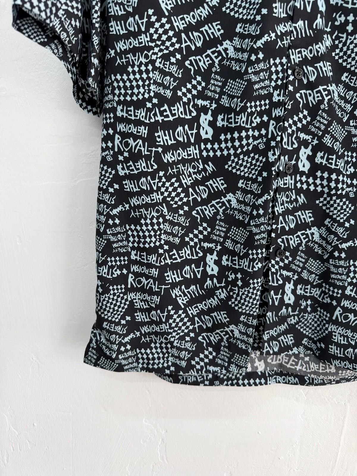 Ksubi new ksubi medium m short sleeve resort shirt heroism black Size US M / EU 48-50 / 2 - 3 Thumbnail