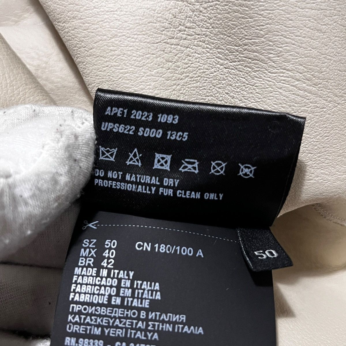 Prada Prada 2023AW × Raf simons Mink Fur Sheepskin Leather Hoodie Size US M / EU 48-50 / 2 - 9 Thumbnail