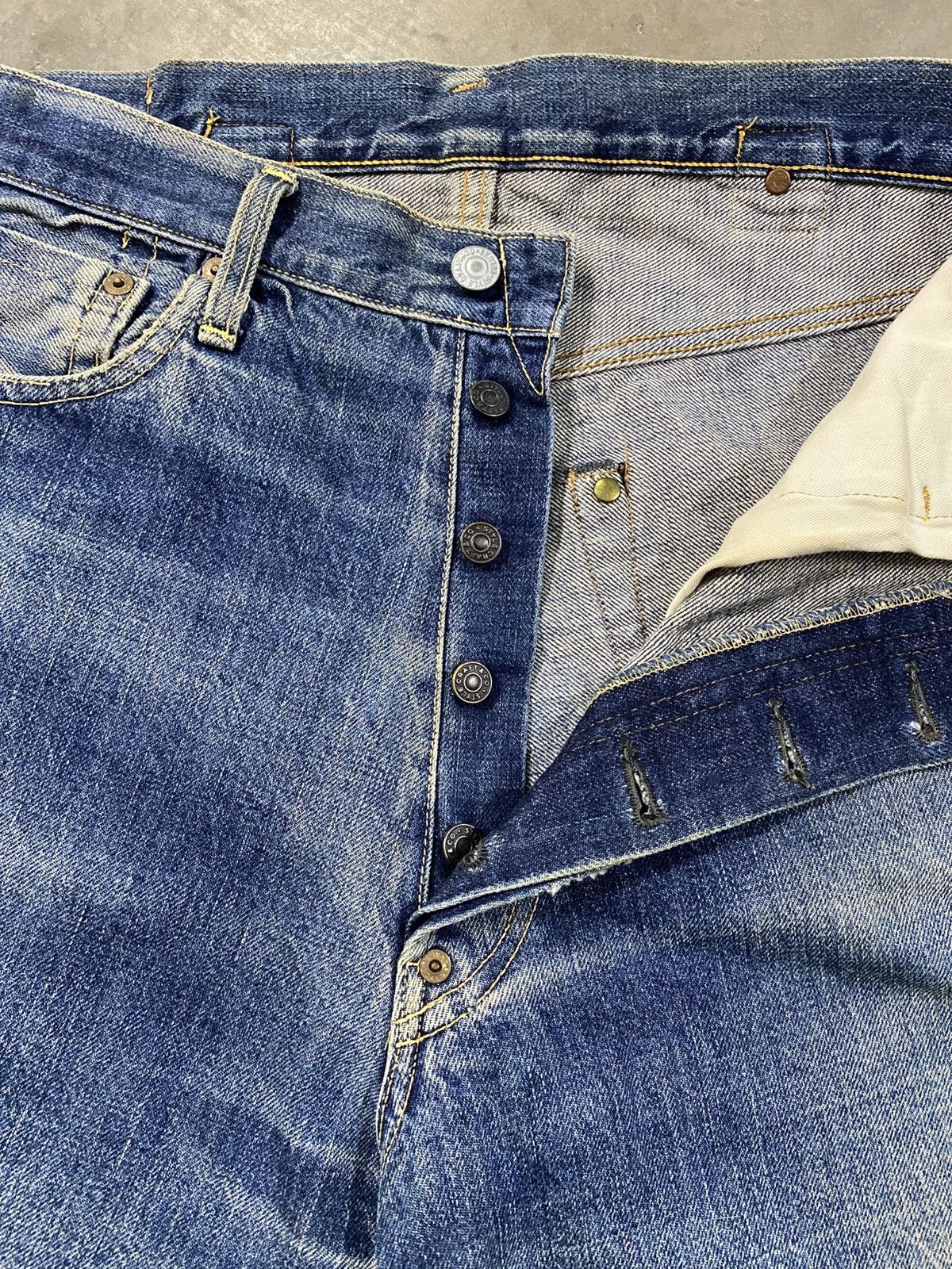 Evisu Vintage Evis Jeans Japan 80s Scovill Rivert @283 imn Size US 32 / EU 48 - 16 Thumbnail