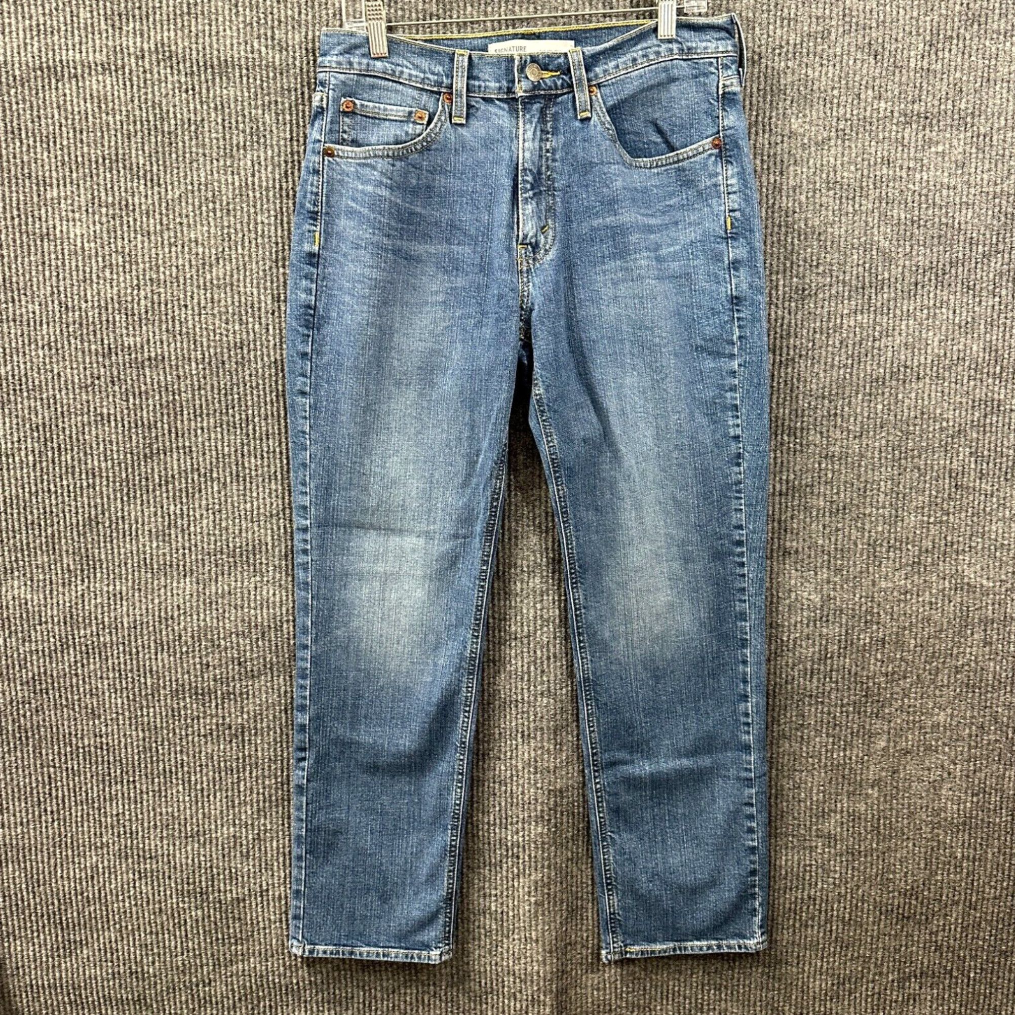 Levi s Levis Strauss Signature S67 Athletic Mens Jeans Size 31x30 Blue Denim Mid Rise Grailed