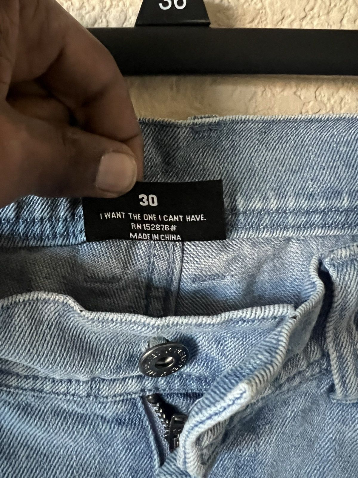 Pleasures Baby Face Pleasure Jeans Size US 30 / EU 46 - 5 Thumbnail