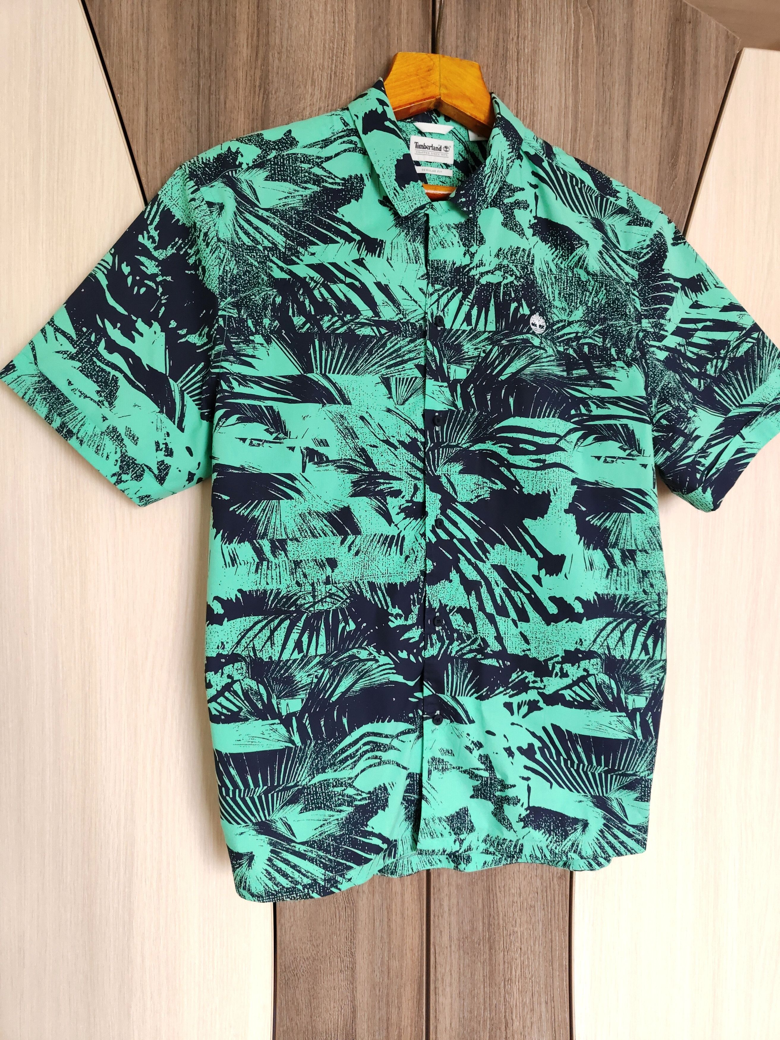 Timberland Timberland Crazy Shirt XL Hawaii Timberland Shirt Size US XL / EU 56 / 4 - 2 Thumbnail