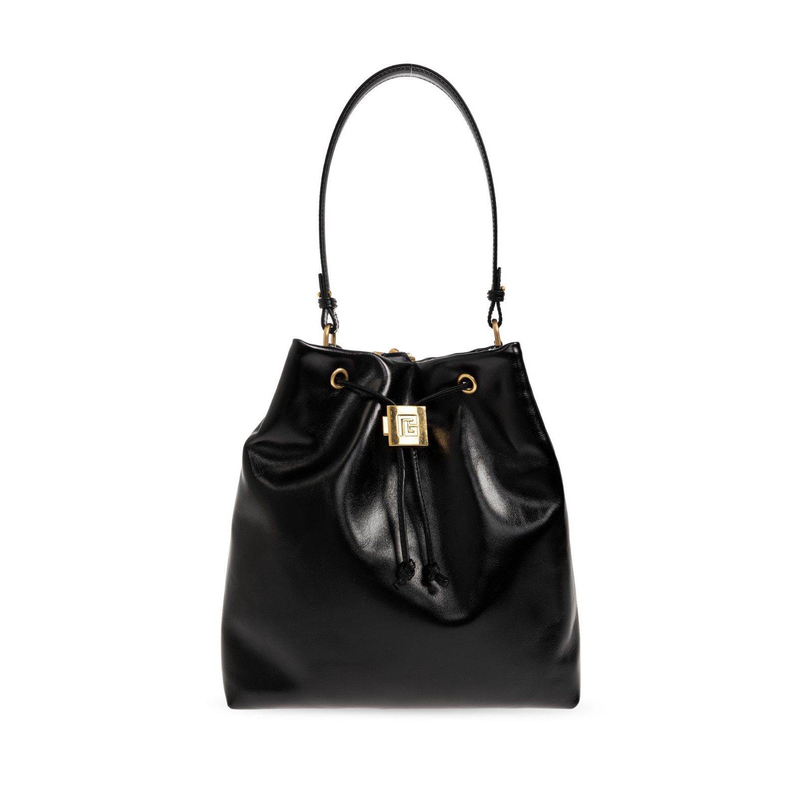 Balmain BALMAIN Pulse Black Leather Backpack New & Authentic Size ONE SIZE - 1 Thumbnail