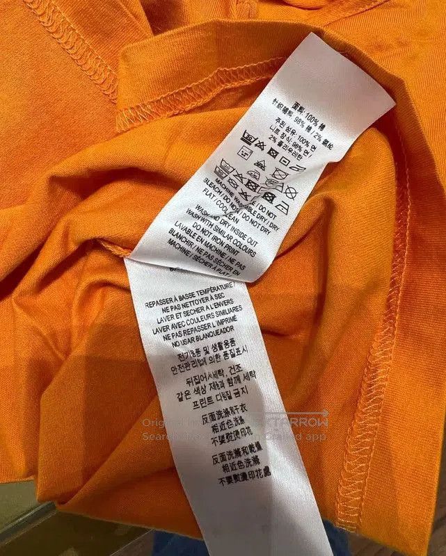 Burberry Burberry Orange Cotton T-Shirt for Women. Size M / US 6-8 / IT 42-44 - 5 Thumbnail