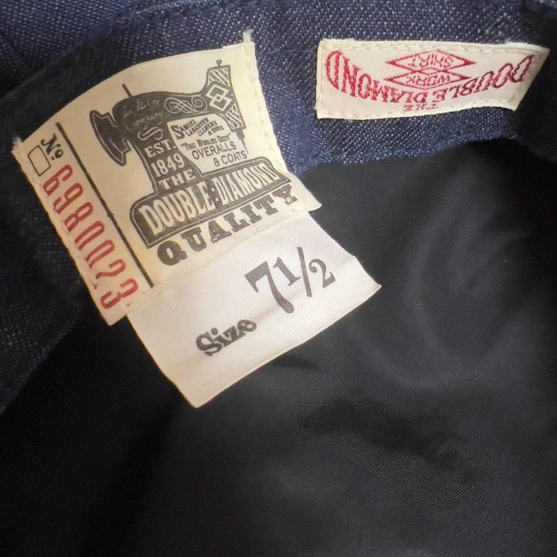The Real McCoy's The REAL McCOY'S Indigo Dyed Cloth Newsboy Cap发布成功 Size ONE SIZE - 4 Thumbnail