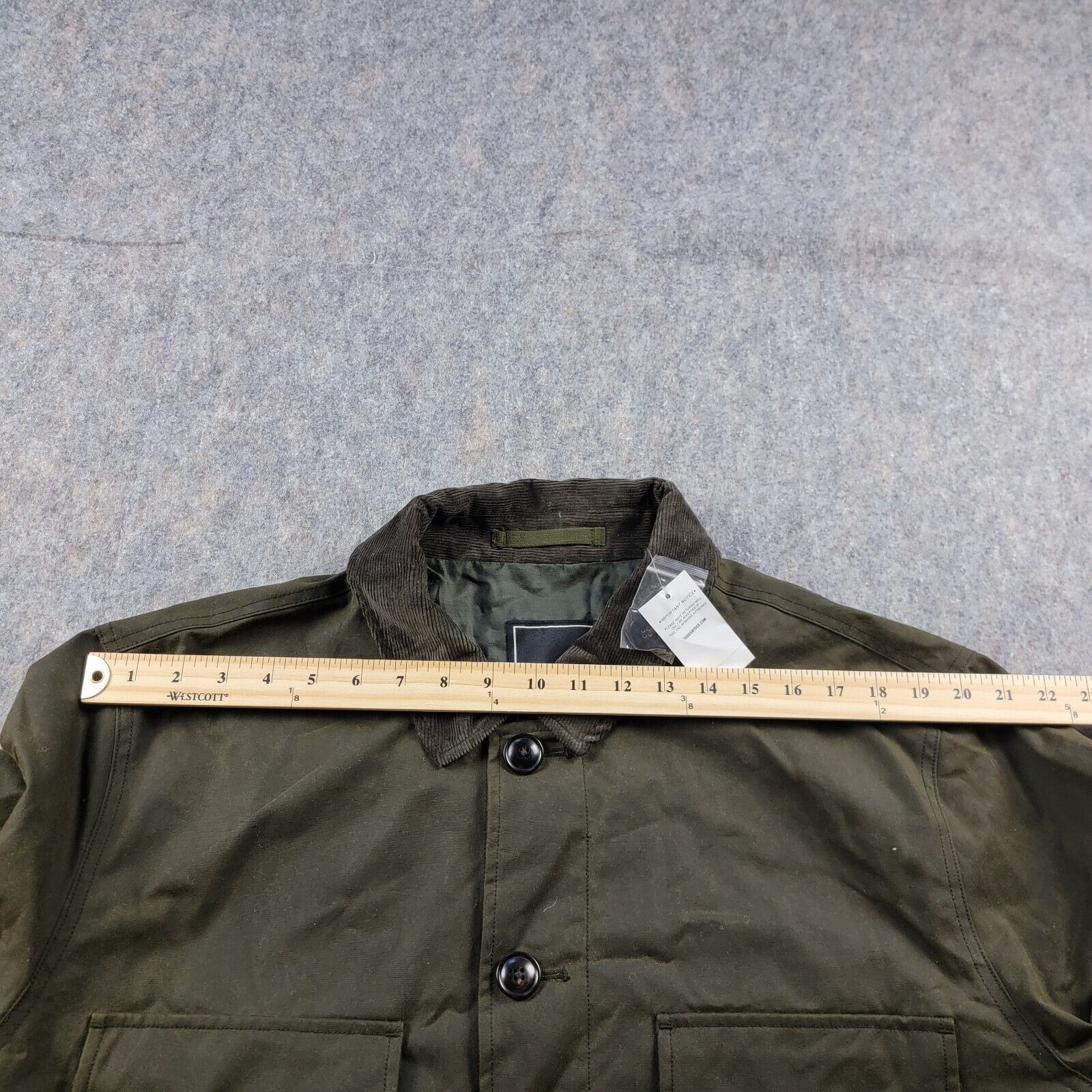 Todd Snyder Todd Snyder English Oil Cloth Cruiser Barn Jacket Size US XL / EU 56 / 4 - 5 Thumbnail