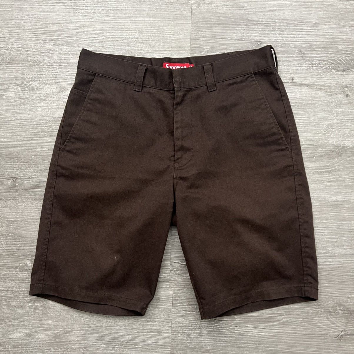 Supreme Supreme Chinos Work Shorts Size US 30 / EU 46 - 2 Thumbnail