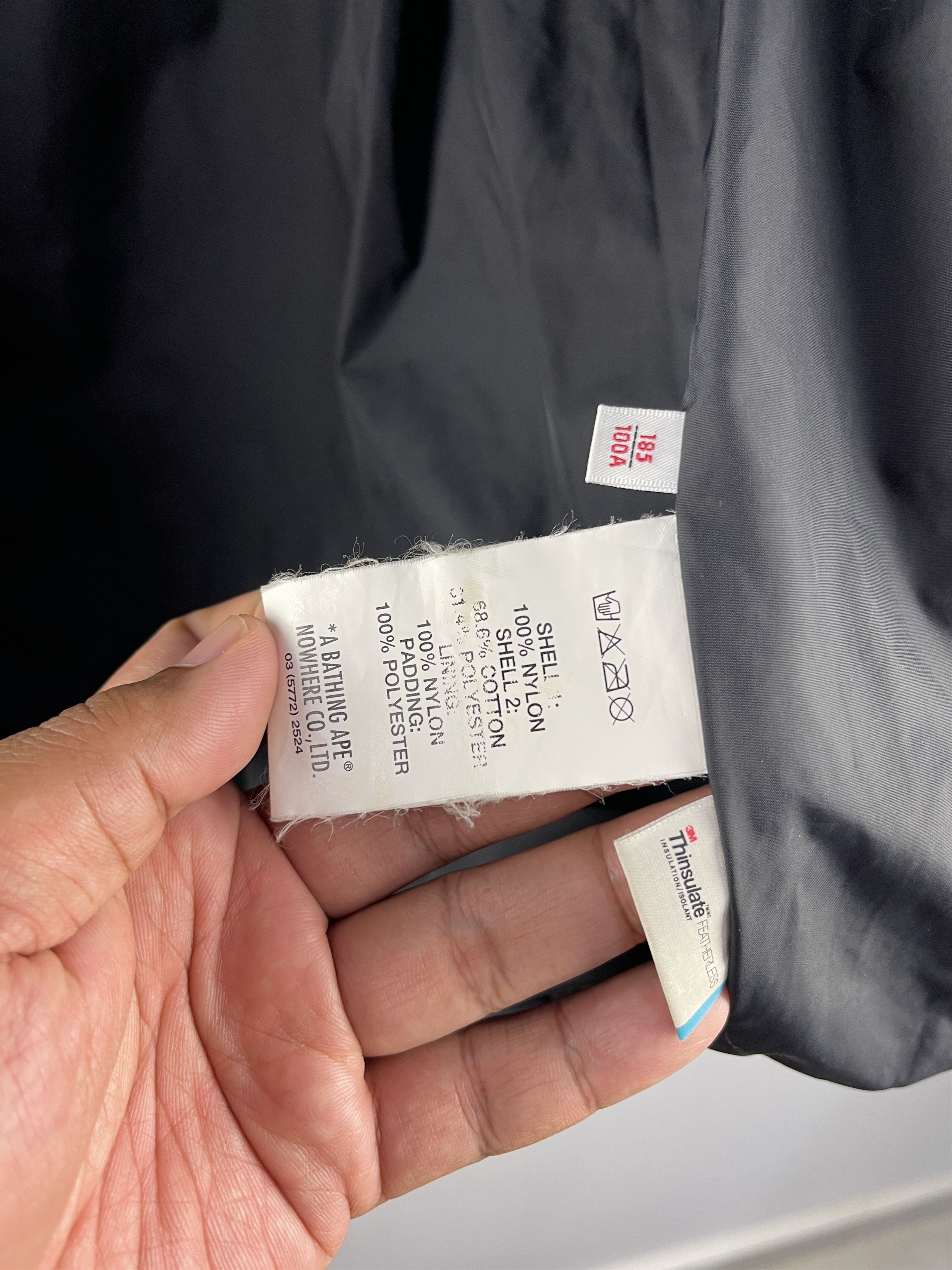 Bape AAPE BY A BATHING APE APUNVS Hybrid Quilted Hoodie Jacket Size US XL / EU 56 / 4 - 13 Thumbnail