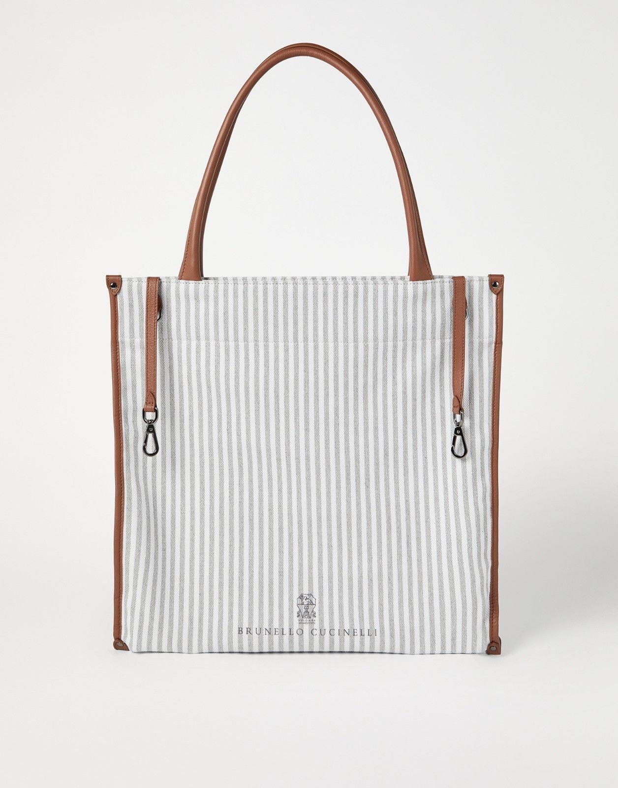 Brunello Cucinelli o1la1rc1a0326 Size: OS / Striped Tote Bag in Multicolor Size ONE SIZE - 3 Thumbnail