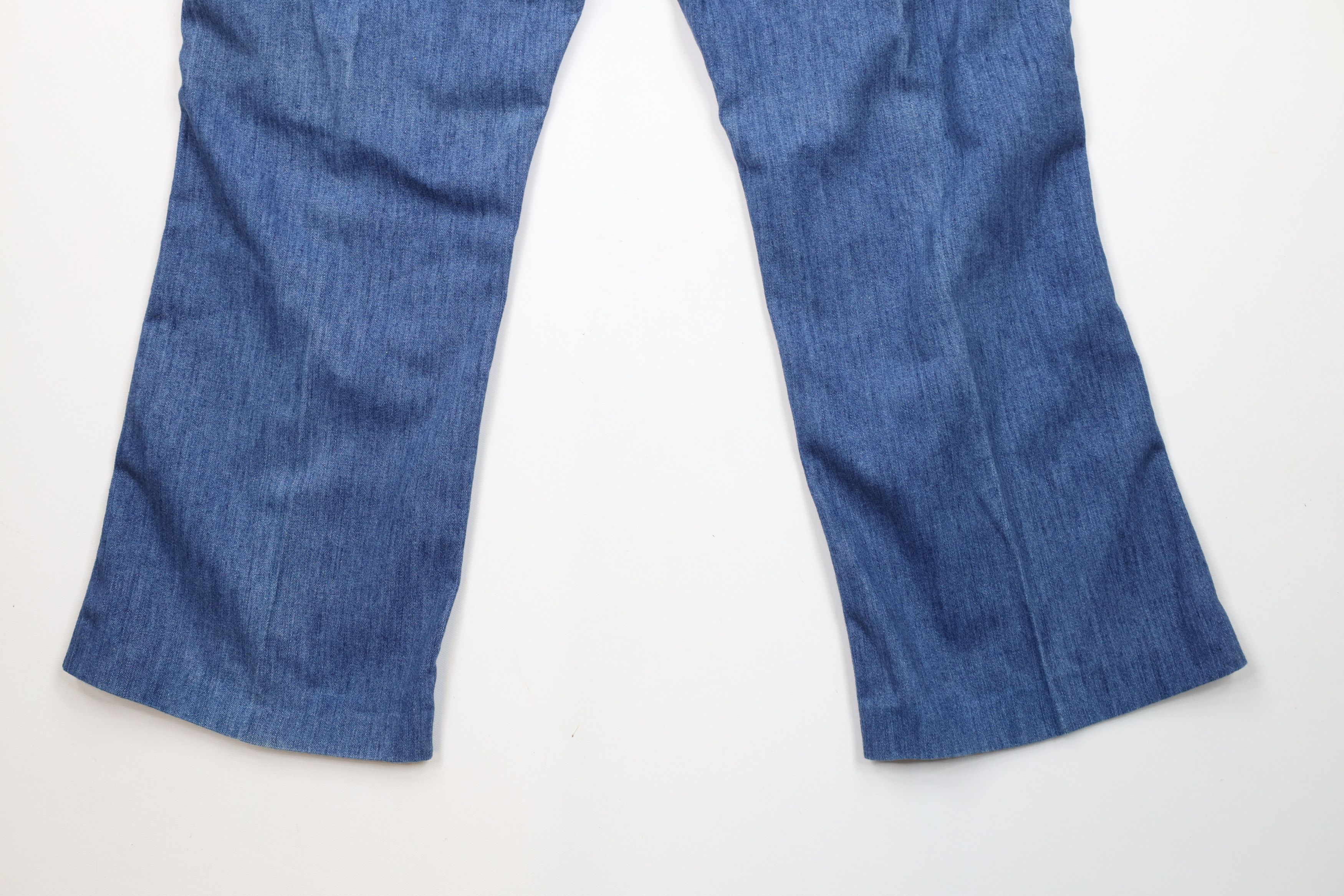 Vintage Vintage 70s Streetwear Wide Leg Bell Bottoms Denim Jeans USA Size US 38 / EU 54 - 12 Thumbnail