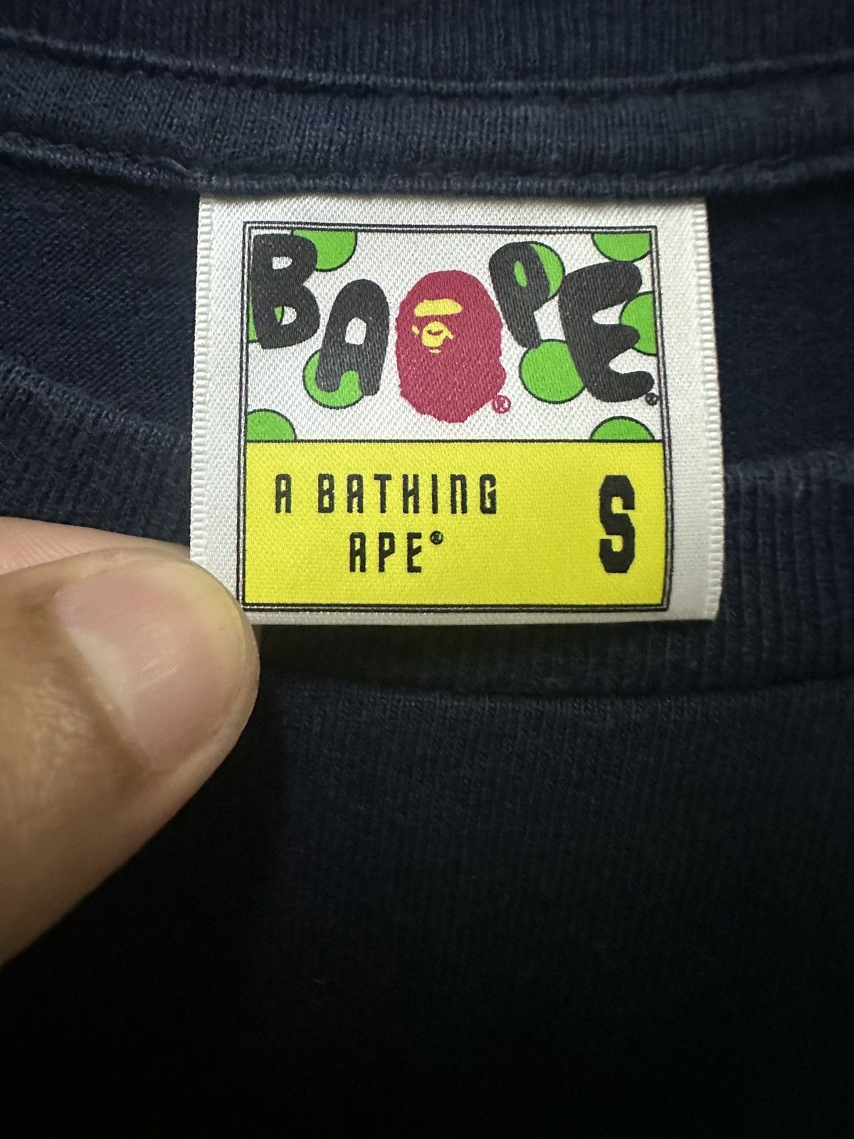 Bape 🇯🇵 Vintage Iconic Bape Face Logo Shirts Size US S / EU 44-46 / 1 - 5 Thumbnail