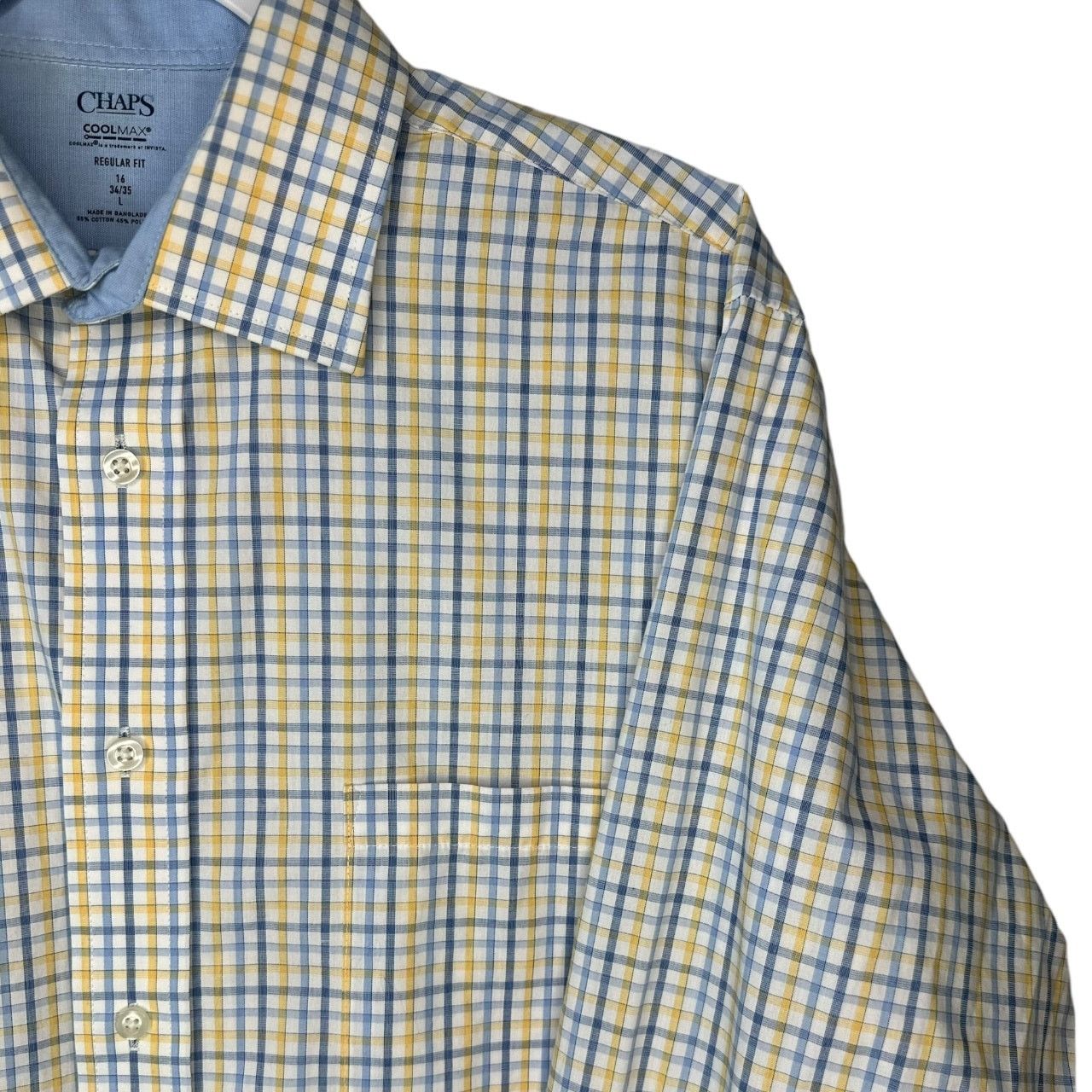 Chaps Chaps Men’s L Plaid Button-Up Long Sleeve Casual Shirt Size US L / EU 52-54 / 3 - 4 Thumbnail