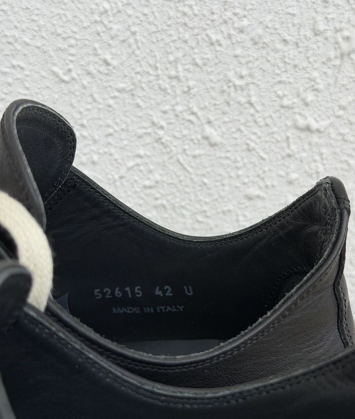 Rick Owens Rick Owens Mainline Classic Leather Low-Top Size US 8.5 / EU 41-42 - 6 Thumbnail