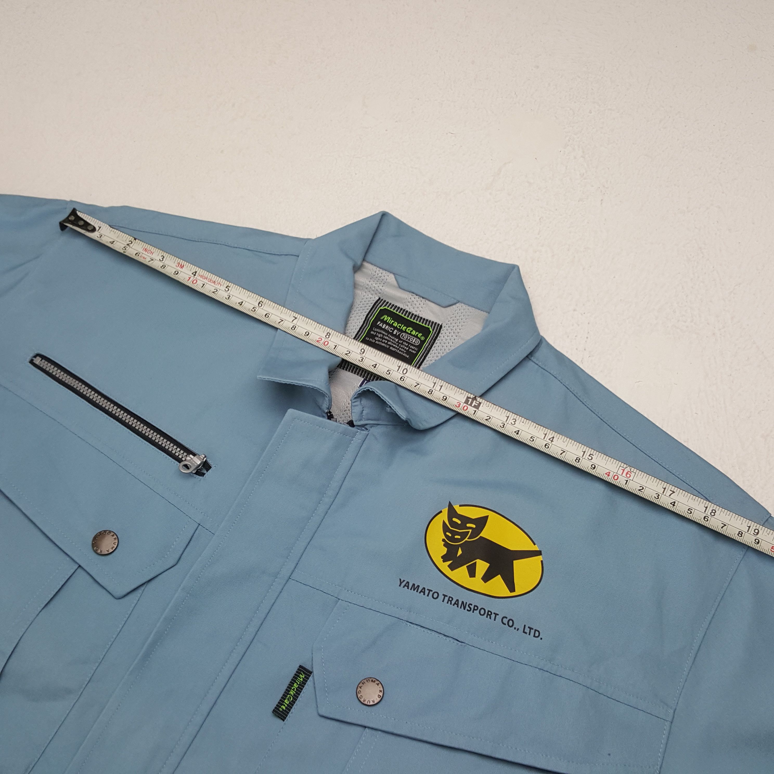 Vintage YAMATO TRANSPORT Japanese Workwear Custom Art Jacket C291N28 Size US M / EU 48-50 / 2 - 6 Thumbnail