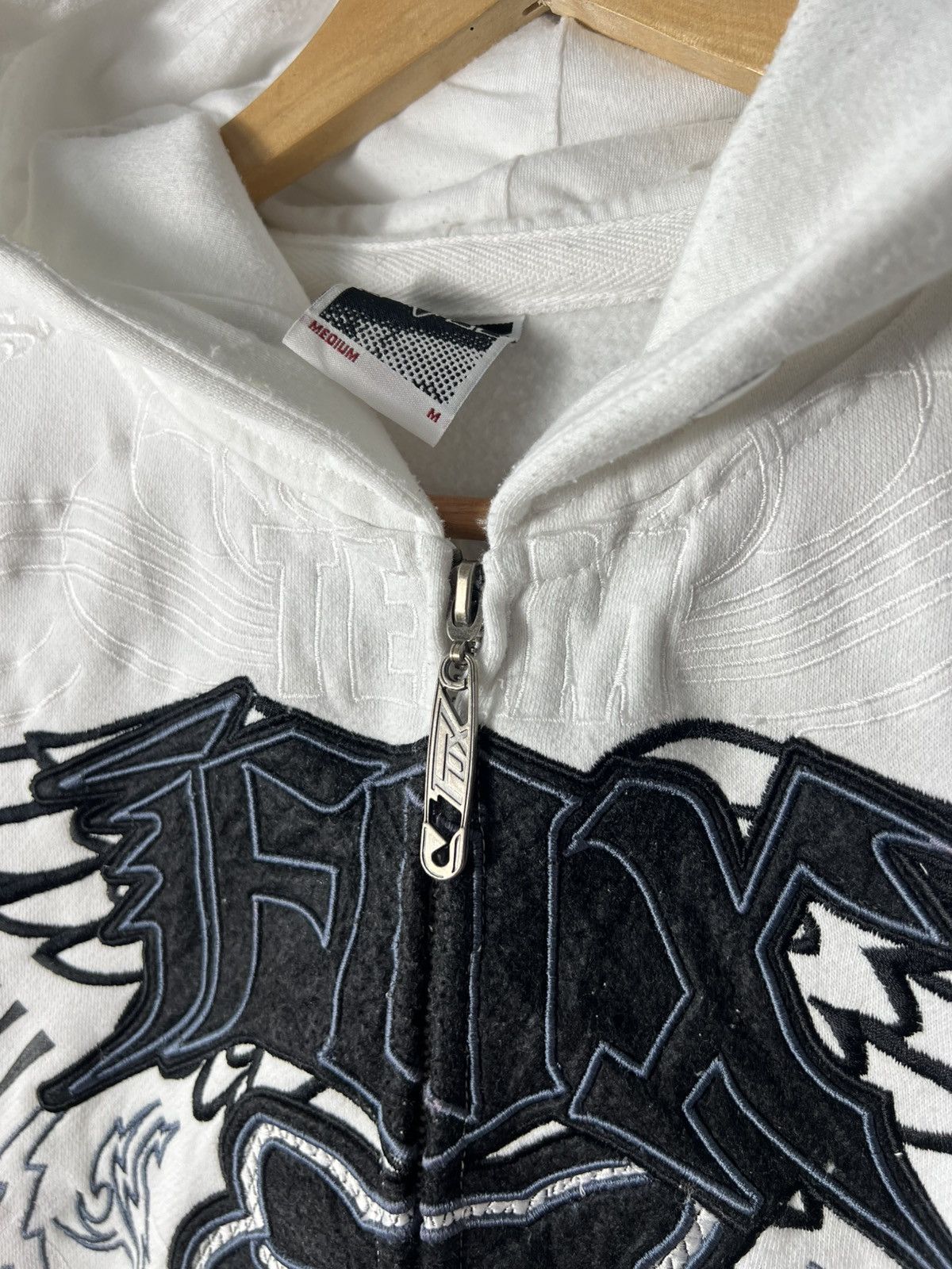 Fox Racing Vintage Fox Racing Zip Hoodie Motocross Graphics Streetwear Size US M / EU 48-50 / 2 - 5 Thumbnail
