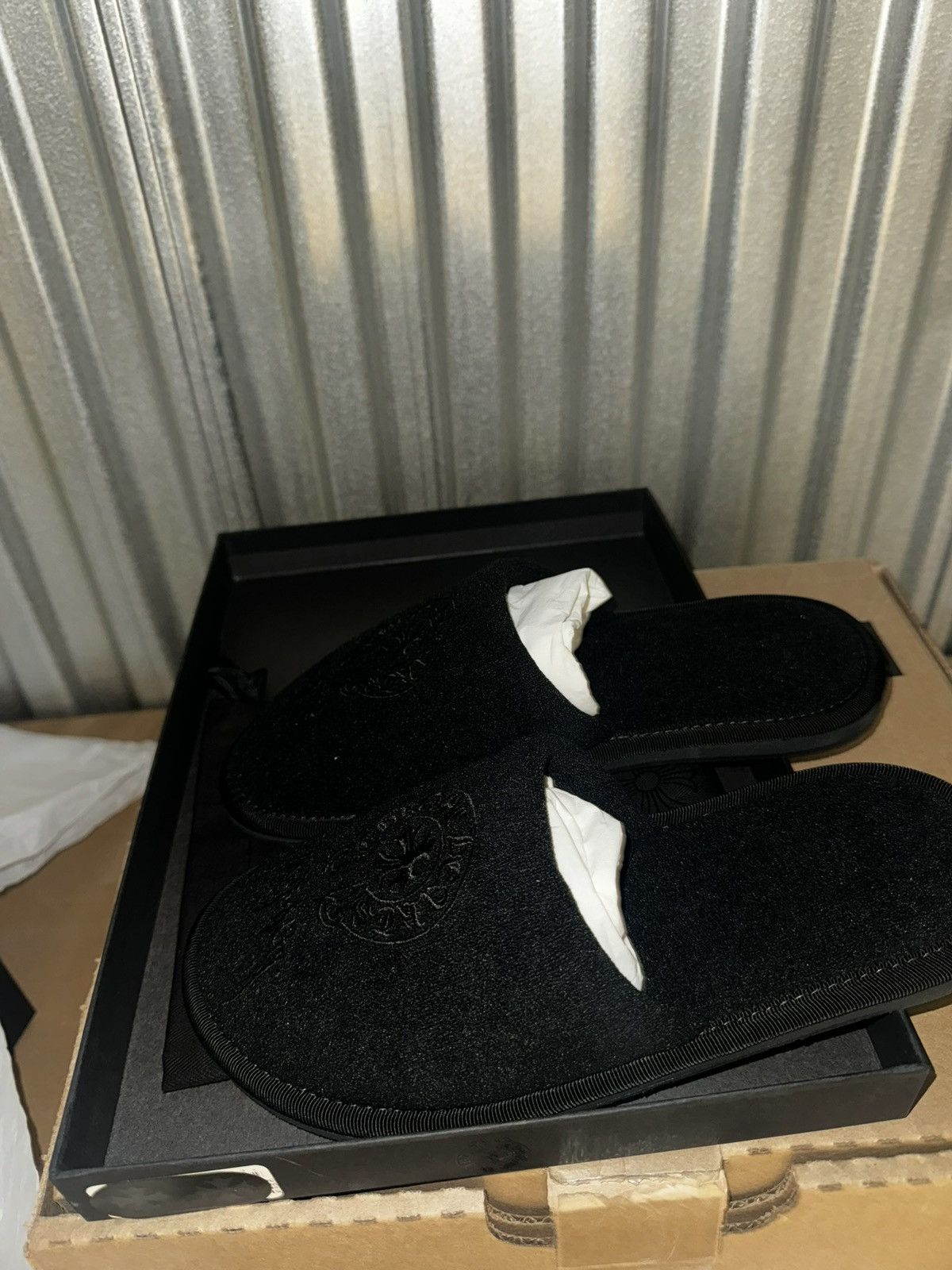 Chrome Hearts Chrome Hearts Hotel Slippers Nyc Exclusive Small Size US 8 / EU 41 - 5 Thumbnail