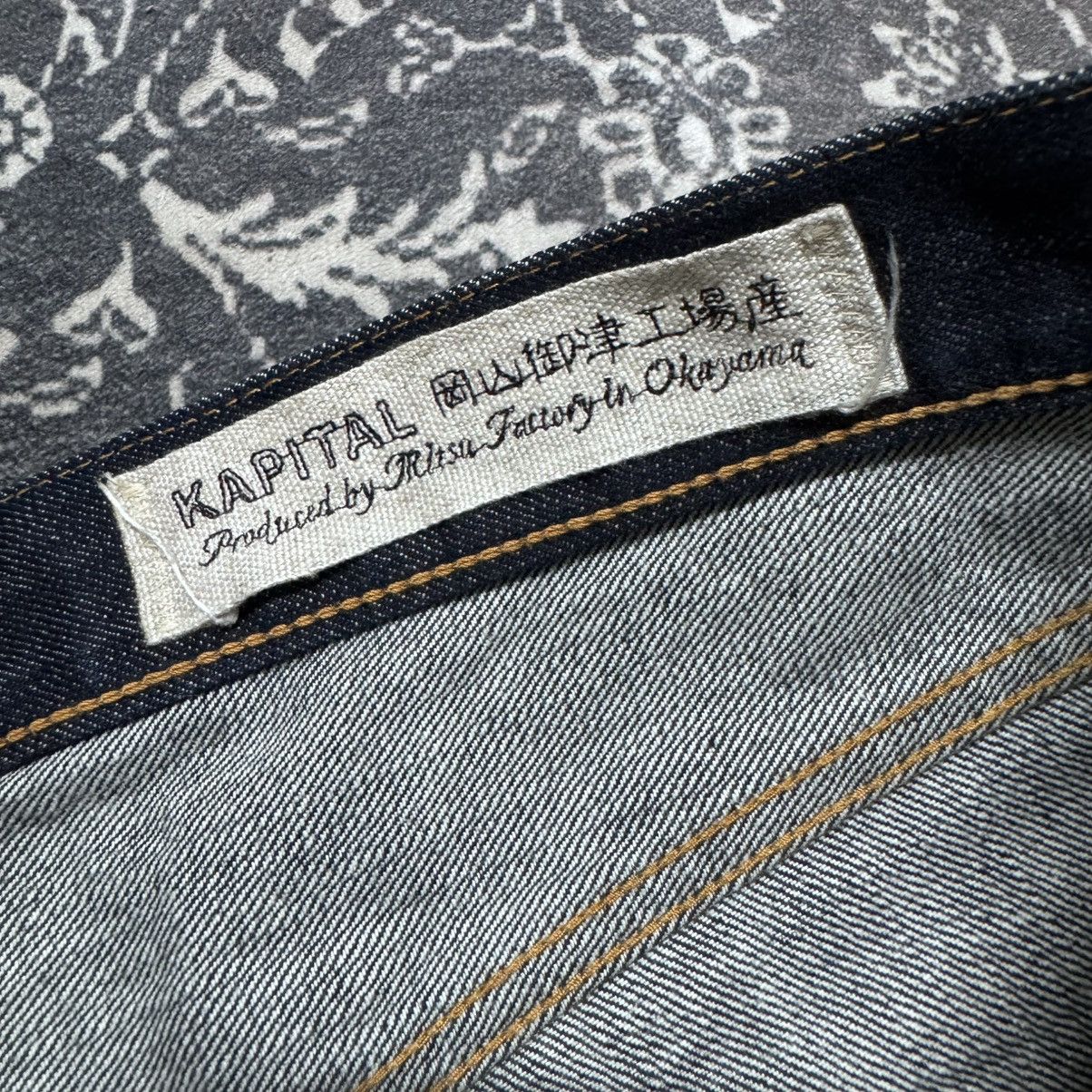 Kapital Kapital Long Leg Denim Jeans Size US 33 - 17 Thumbnail
