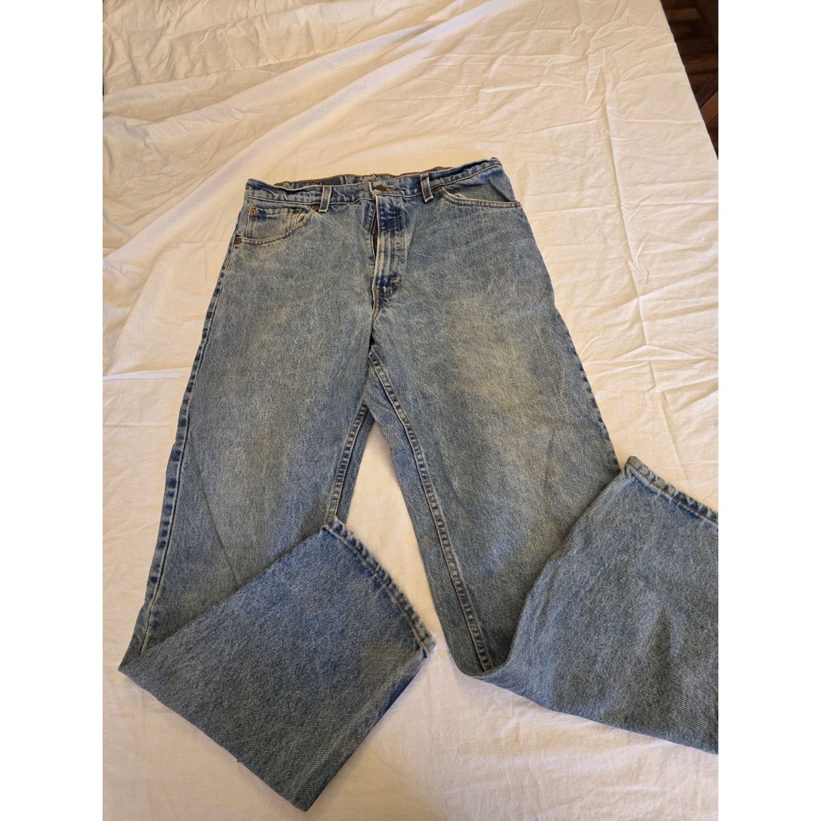 Levi's Levis 550 Men's 90's Vintage Blue Size 36x30 Jeans Size US 36 / EU 52 - 1 Thumbnail