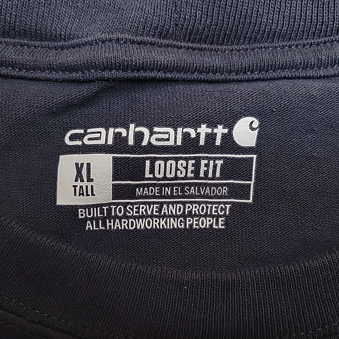 Carhartt Carhartt Mens XL Blue Stone Loose Fit Crewneck Pocket TEE K87 Shirt Outdoor Work Short Sleeve Crew Neck Jersey Cotton Logo Size US XL / EU 56 / 4 - 3 Thumbnail