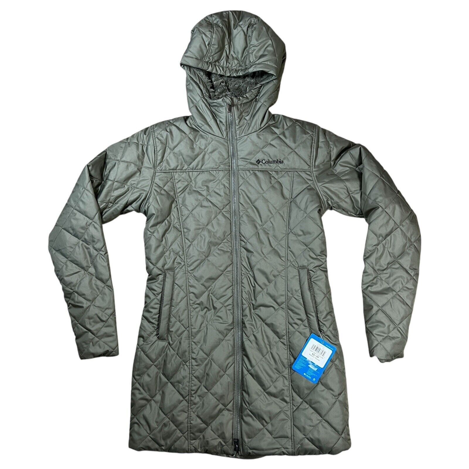 Columbia Columbia Copper Crest Quilted Puffer Jacket Green Size XS Size XS / US 0-2 / IT 36-38 - 1 Thumbnail