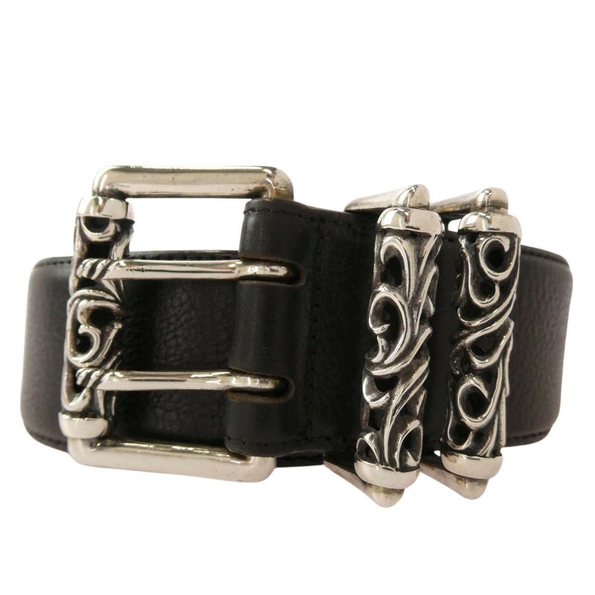 Chrome Hearts Chrome Hearts 3pc roller leather belt Size ONE SIZE - 1 Thumbnail