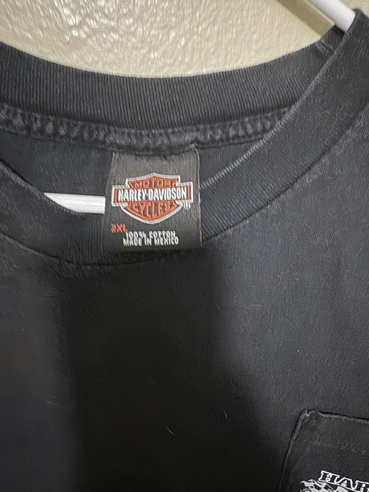 Harley Davidson Vintage pocket Harley T-shirt Size US XXL / EU 58 / 5 - 3 Thumbnail