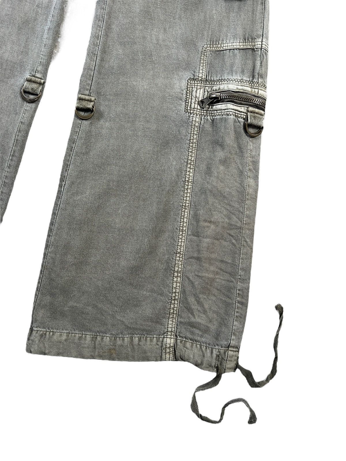 Japanese Brand Rei Firenze 🇯🇵 Cargo Pants GOA Style Size 32" / US 10 / IT 46 - 6 Thumbnail