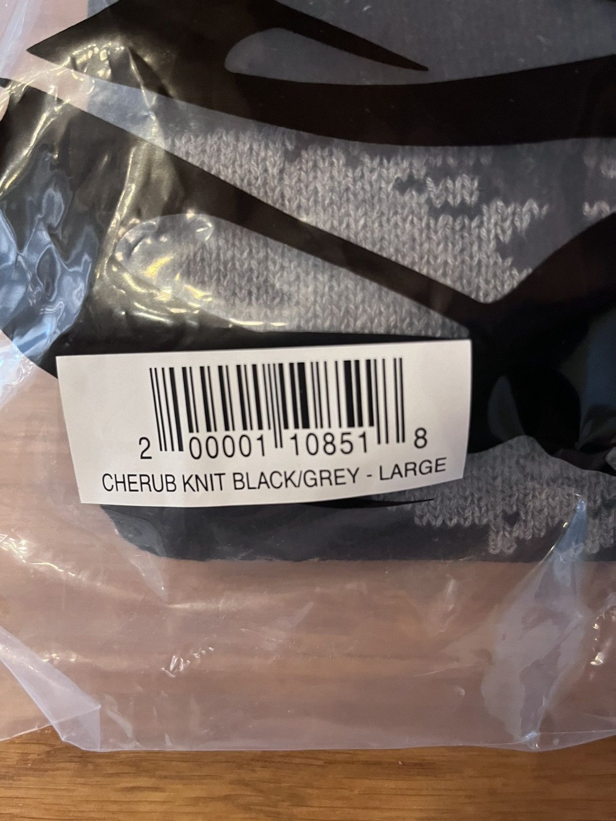 Revenge CHERUB KNIT BLACK/GREY Size US L / EU 52-54 / 3 - 3 Thumbnail