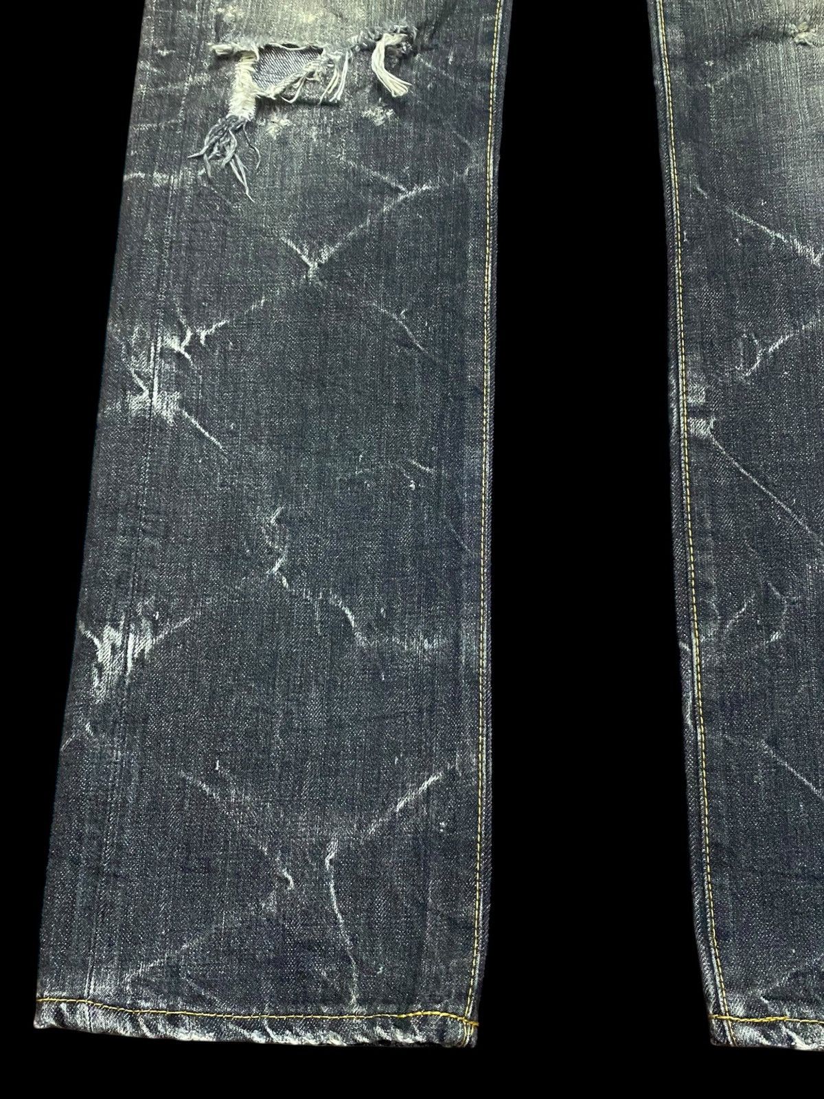 If Six Was Nine Vintage Blueway Denim Tears Thunder Jeans Size US 31 - 11 Thumbnail