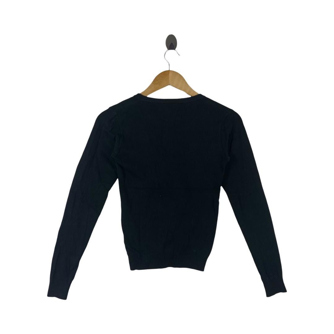 Designer × agnes b. AGNES B Paris cardigan black colour Size XXS / US 00 / IT 34 - 4 Thumbnail