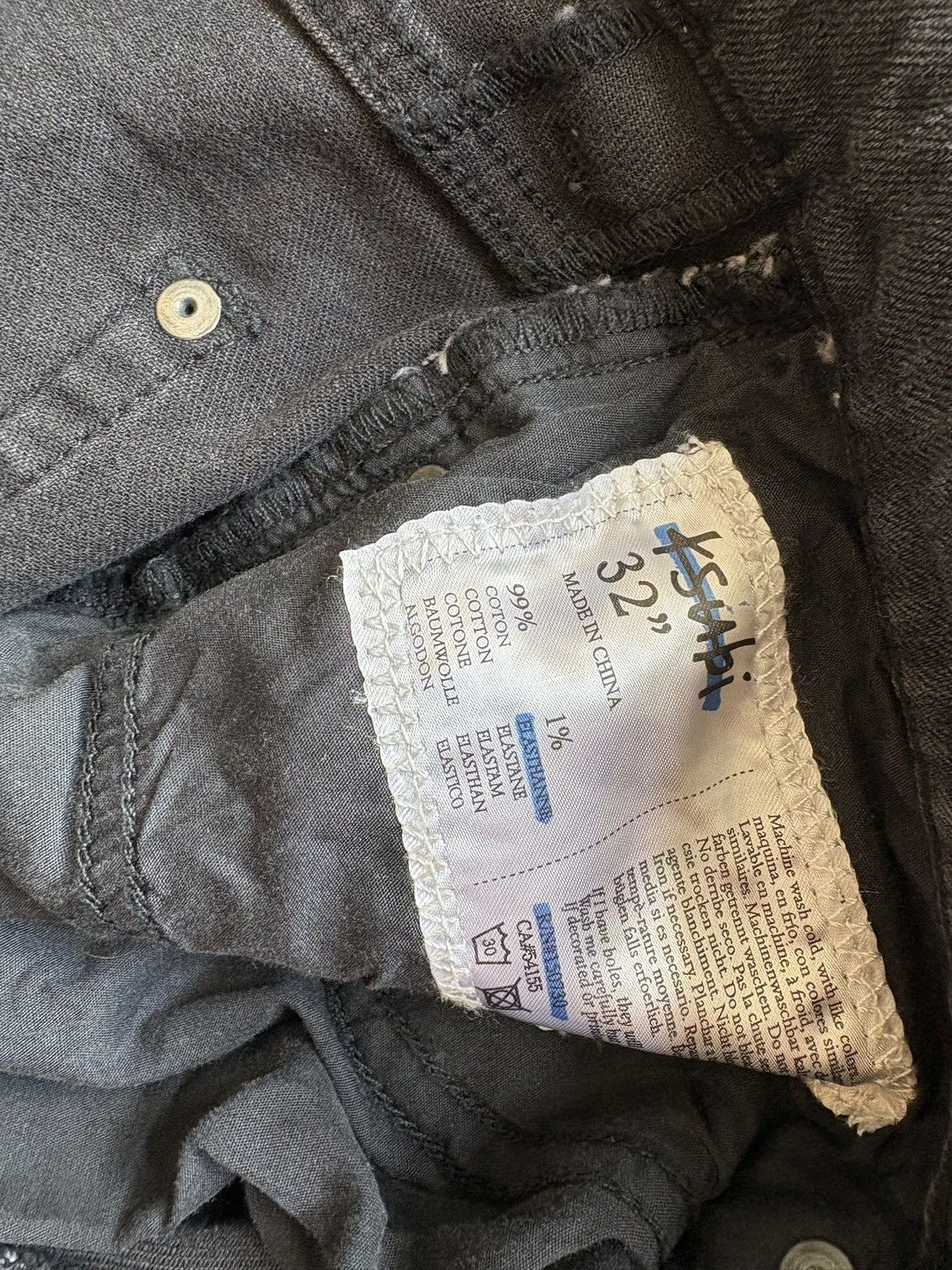 Ksubi Ksubi Van Winkle Chamber Black Jeans 32x32 Size US 32 / EU 48 - 8 Thumbnail