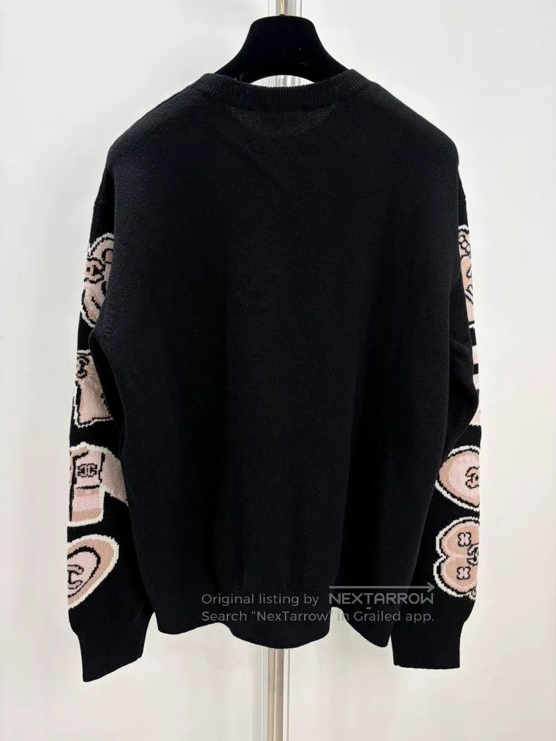 Chanel Chanel Cartoon graffiti pullover sweater Size S / US 4 / IT 40 - 2 Thumbnail