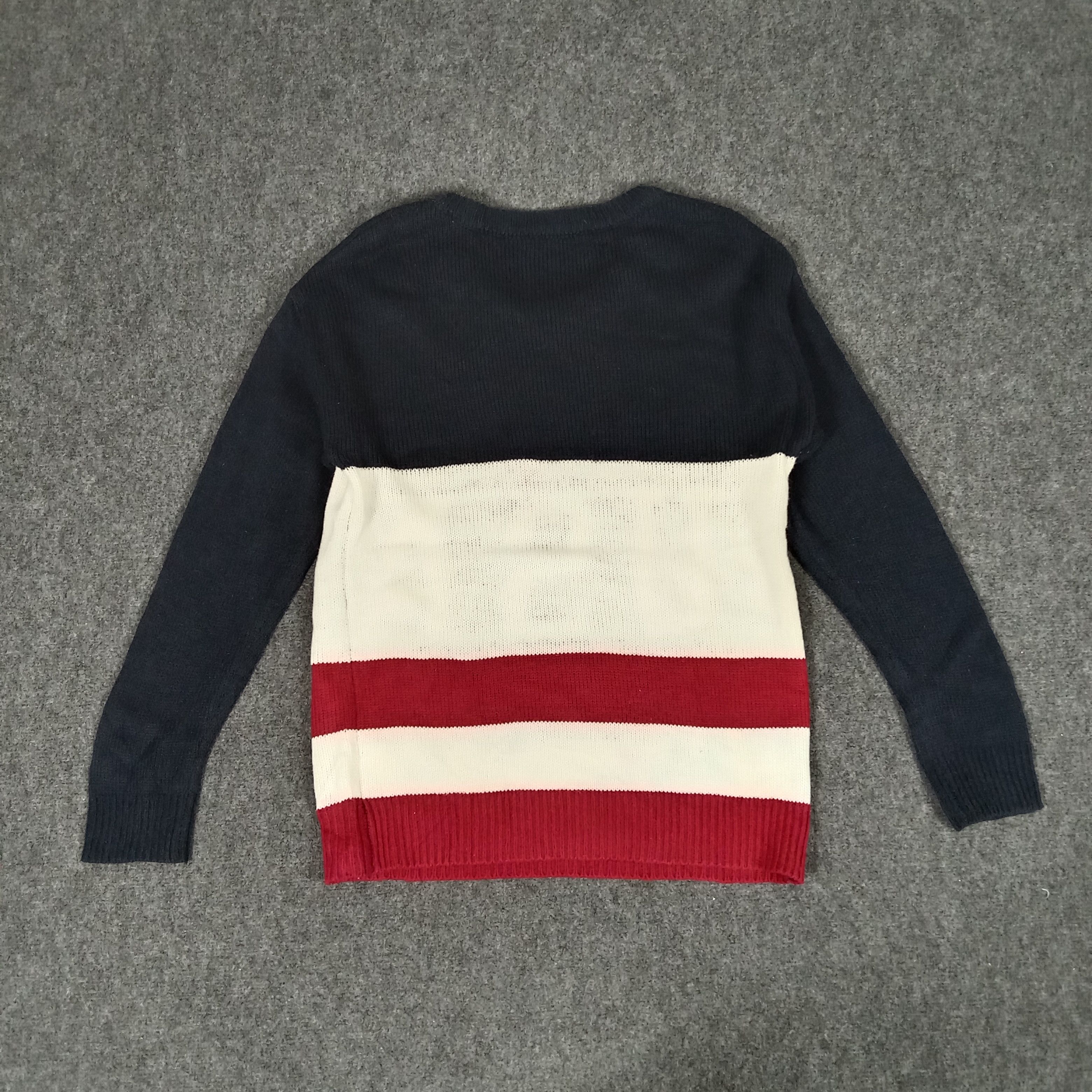 Vintage USA American Flag Design Streetwear Sweater Size US S / EU 44-46 / 1 - 5 Thumbnail