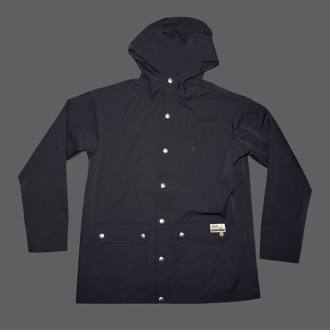 Deus Ex Machina Deus Ex Machina Rambler Anorak Jacket Black Mens Large NWT Size US L / EU 52-54 / 3 - 1 Thumbnail