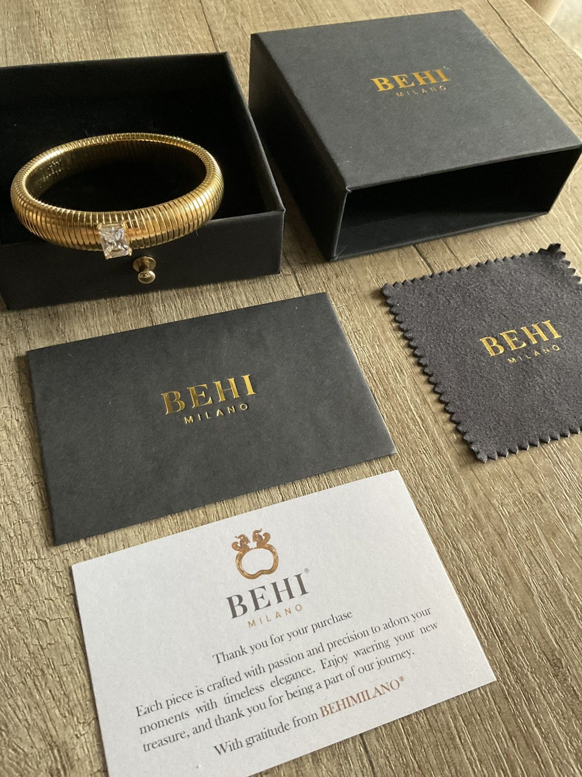 Other BEHI MILANO BEATRIZ Bracelet GOLD plated Size ONE SIZE - 7 Thumbnail