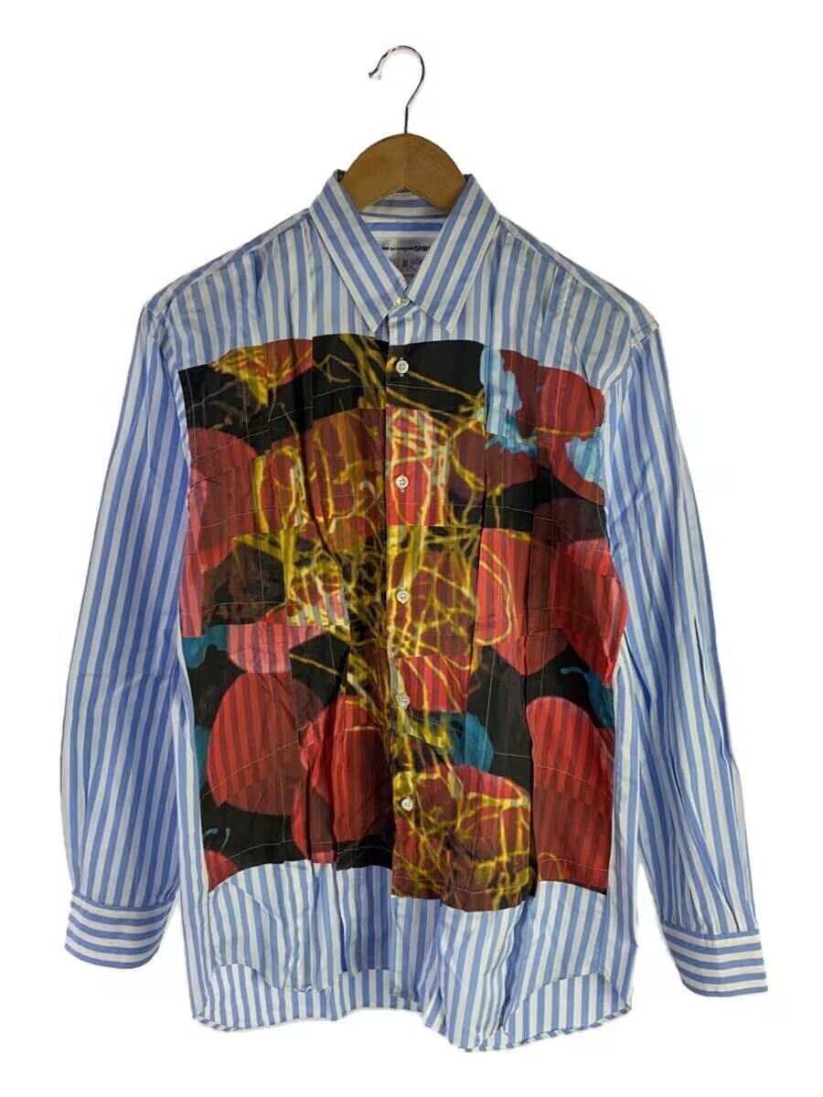 Comme des Garcons Comme des Garcons Shirt Flower Striped Button Shirt Grailed