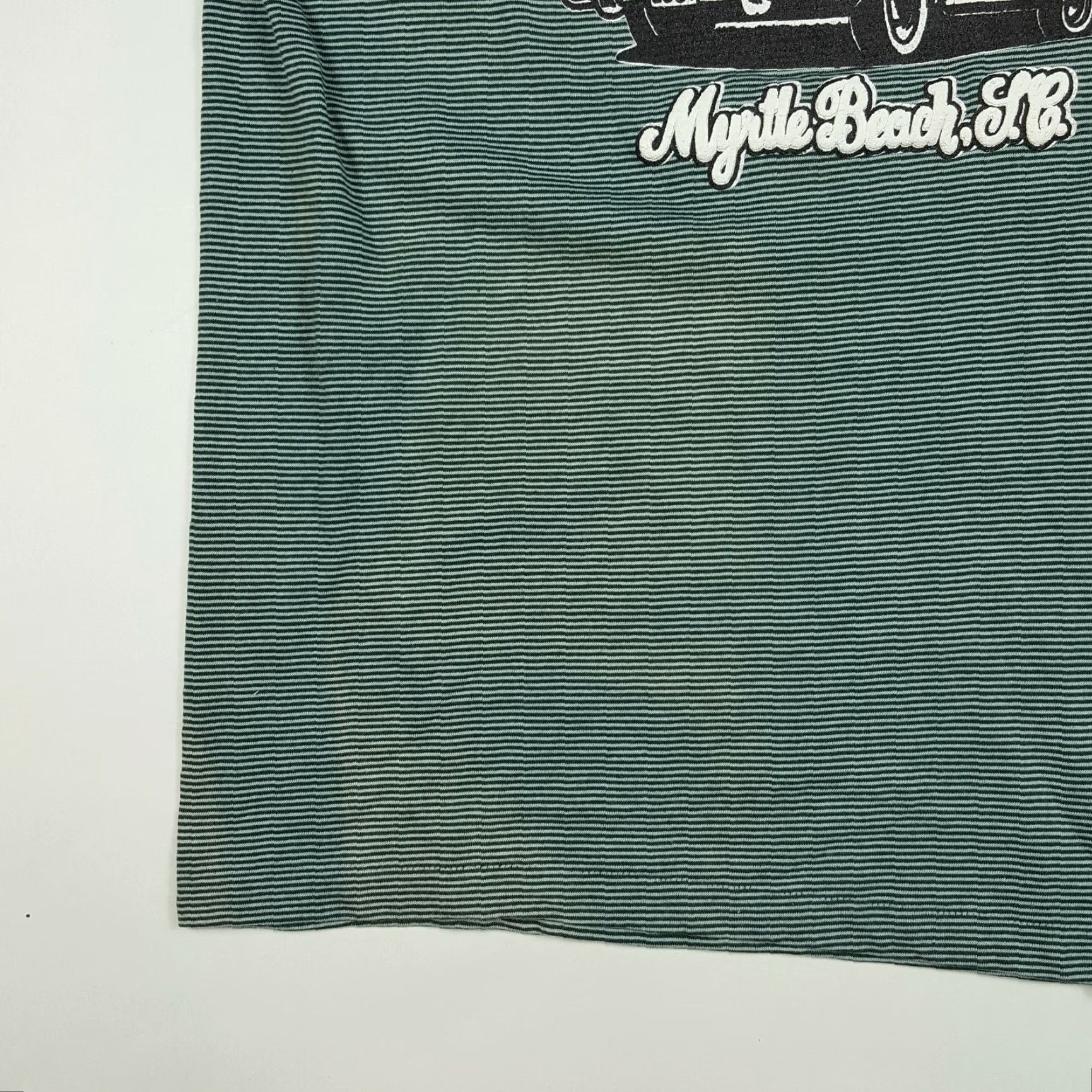 Vintage VTG Studebakers Nightclub Myrtle Beach 90s Green Striped T Shirt Men's Size L Car Retro Nightclub T-Shirt Size US L / EU 52-54 / 3 - 4 Thumbnail