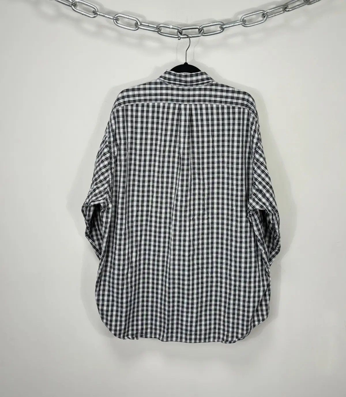 Polo Ralph Lauren × Ralph Lauren × Vintage Vintage Polo Ralph Lauren Big Checkered Luxury Shirt Size US XL / EU 56 / 4 - 9 Thumbnail