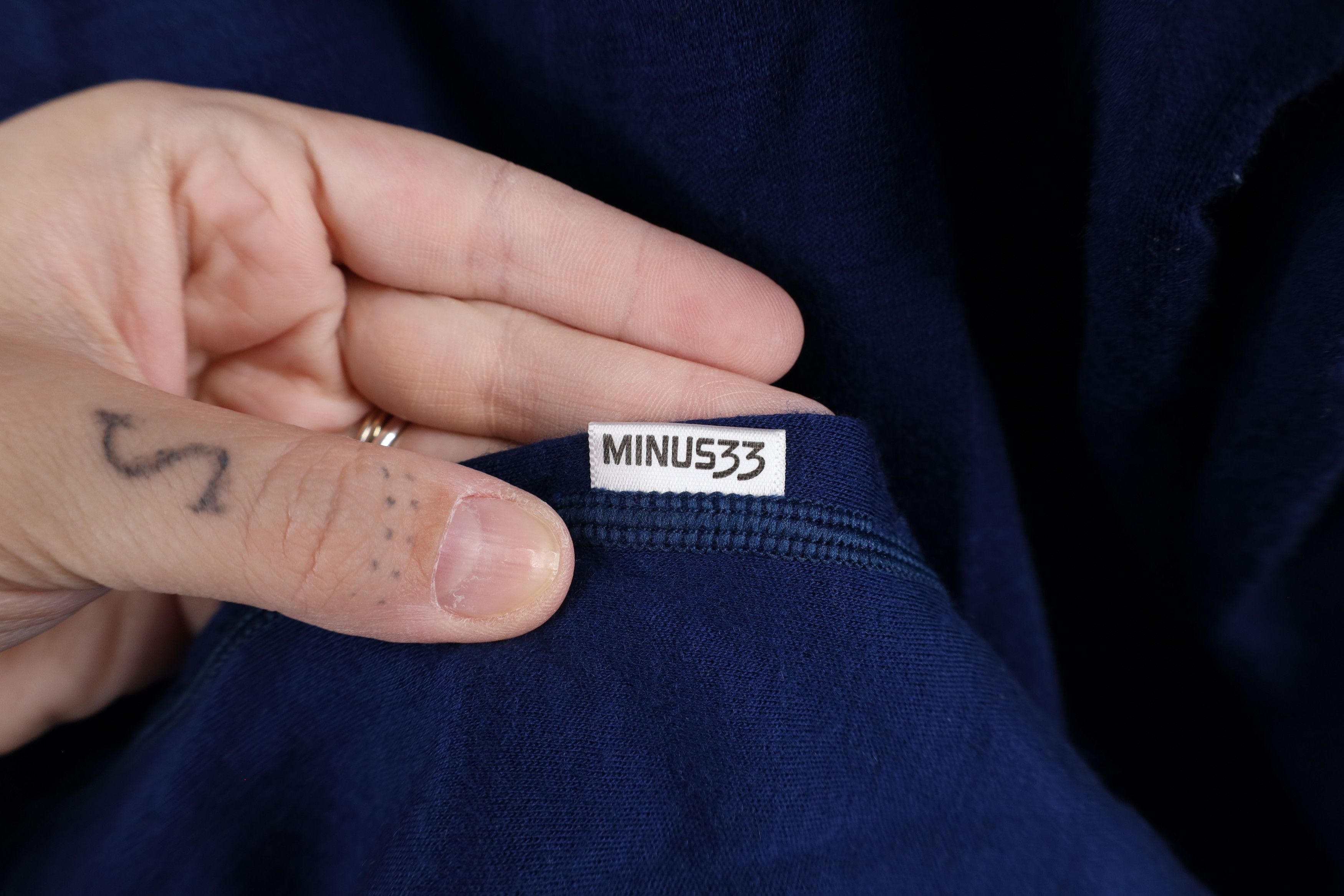Vintage Minus 33 Merino Wool Half Zip Pullover Base Sweater Blue Size US XXL / EU 58 / 5 - 7 Thumbnail