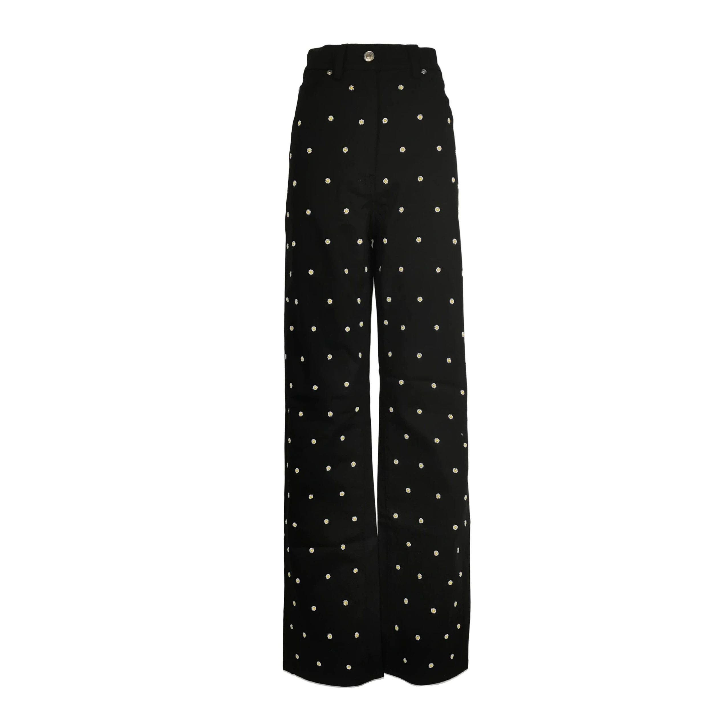MSGM MSGM Cotton Floral Pattern Pants 38 Size 38" / US 16 / IT 52 - 1 Thumbnail