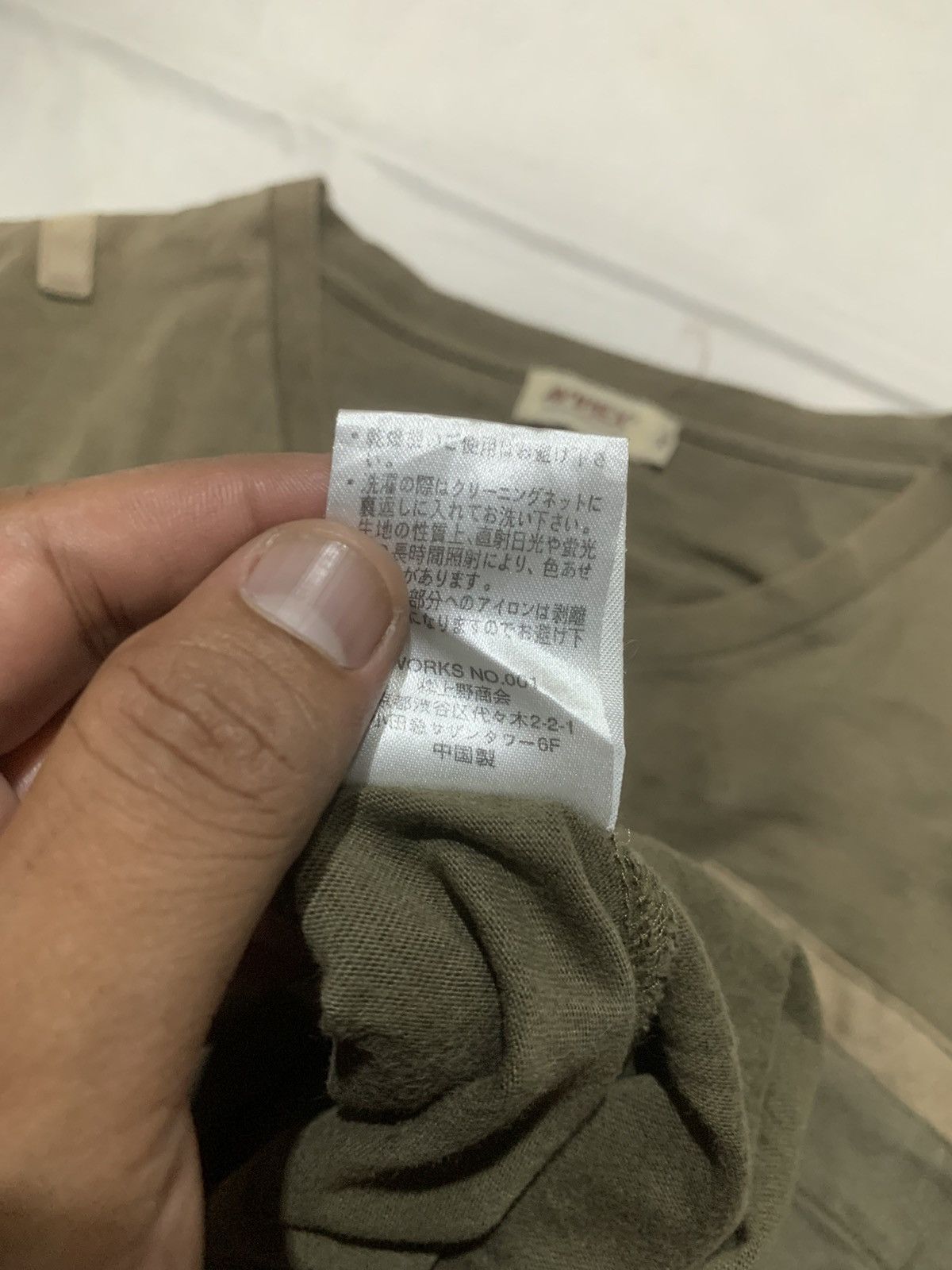 Avirex × Marithe + Francois Girbaud Vintage Avirex Pocket Patch Poem Tee Shirt Size US M / EU 48-50 / 2 - 10 Thumbnail