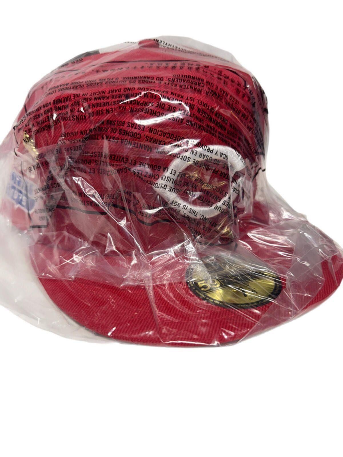New Era New Era Cincinnati Reds 1975 World Series Pin 59FIFTY 7 3/8 Size ONE SIZE - 7 Thumbnail