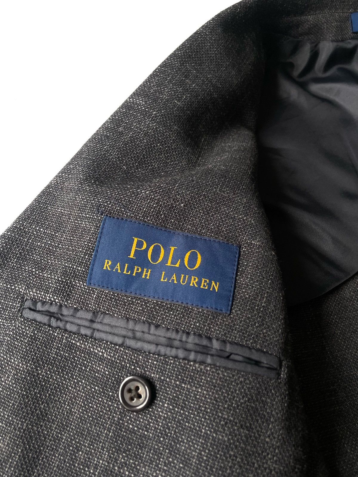 Polo Ralph Lauren Polo Ralph Lauren Luxury Linen Wool Blazer Jacket Size 40/L Size 40R - 8 Thumbnail