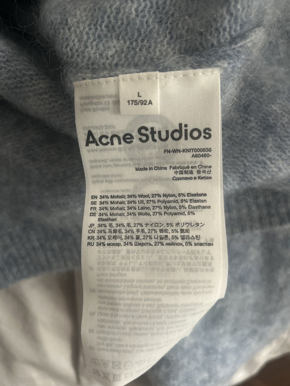 Acne Studios Acne studios mohair sweater Size L / US 10 / IT 46 - 4 Thumbnail